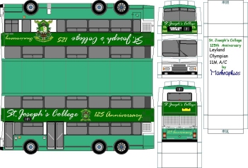 'SJC 125th Anniversary Bus' by Markraphics