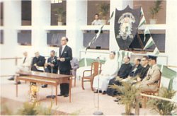 Opening ceremony of the New Building